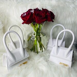 Jacquemus Le Chiquito White Mini Crossbody Bags. I have 4. 300 each til Monday